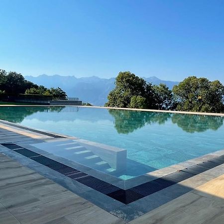 Les Terrasses De Lavaux 1 - Appartement De Luxe Avec Vue Panoramique Et Piscine Puidoux Экстерьер фото