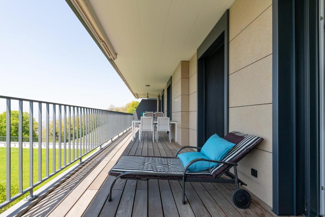 Les Terrasses De Lavaux 1 - Appartement De Luxe Avec Vue Panoramique Et Piscine Puidoux Экстерьер фото